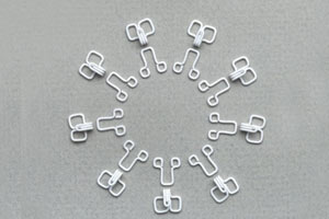 Hook and eye wire, Hook and eye for garments industry