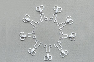 Hook and eye wire, Hook and eye for garments industry